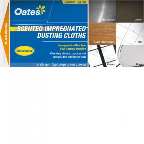 OATES IMPREGNATED DUSTING CLOTHS