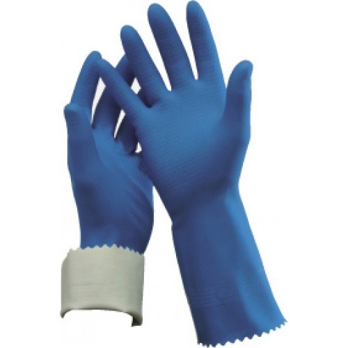 OATES FLOCK LINED GLOVES - BLUE