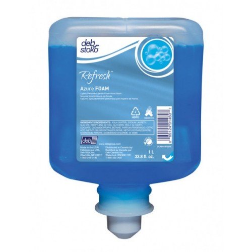 DEB AZURE FOAM WASH 1L - CARTON of 6