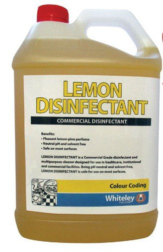 WHITELEY LEMON DISINFECTANT 5LT