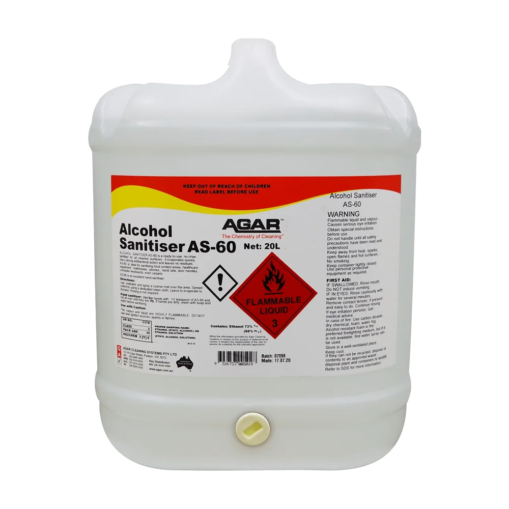 AGAR AS 60 - Alcohol Sanitiser
