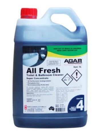 AGAR ALL FRESH - Bathroom Cleaner 5 Litre