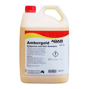 AGAR AMBERGOLD Body wash and shampoo 5 Litre