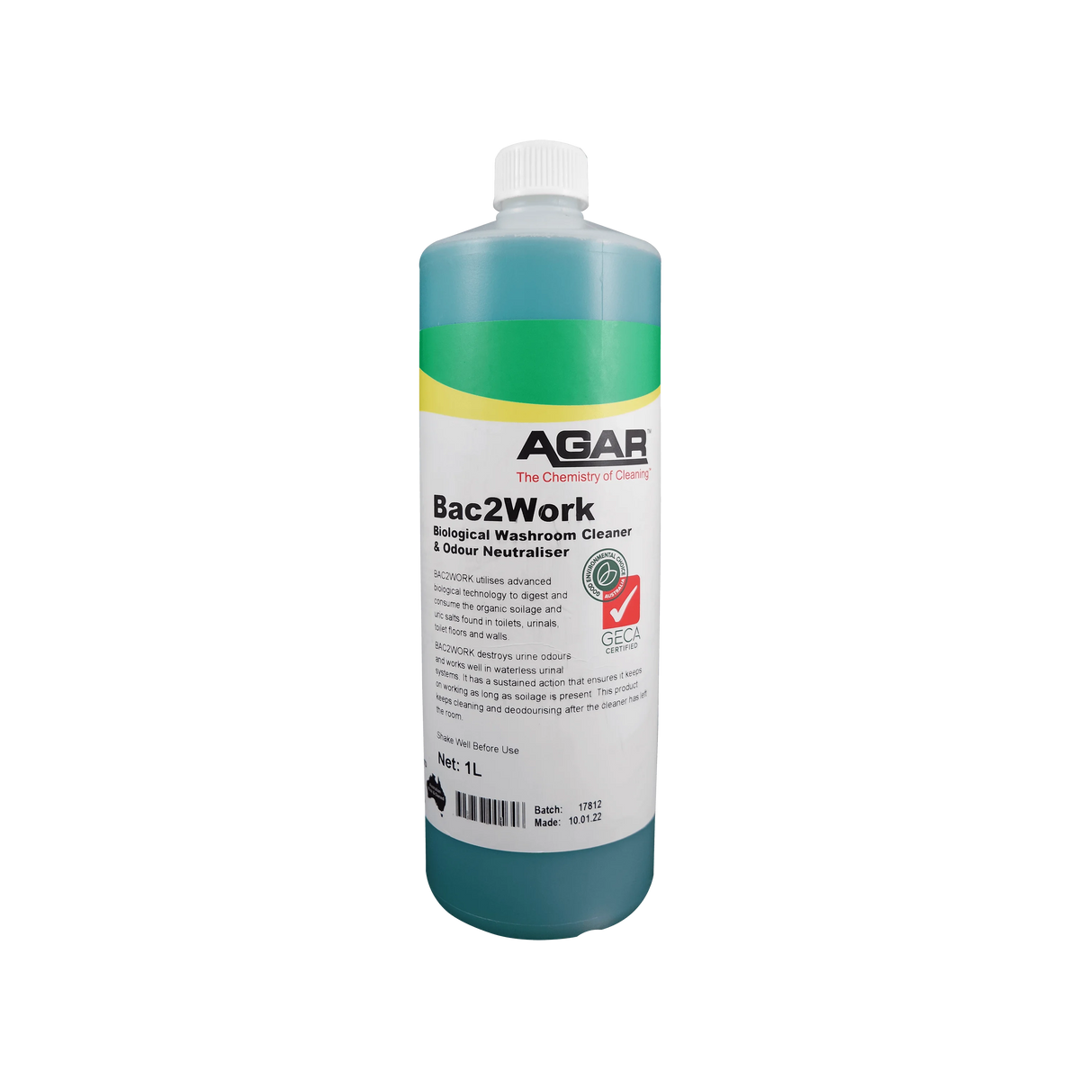 AGAR BAC2WORK TOILET CLEANER