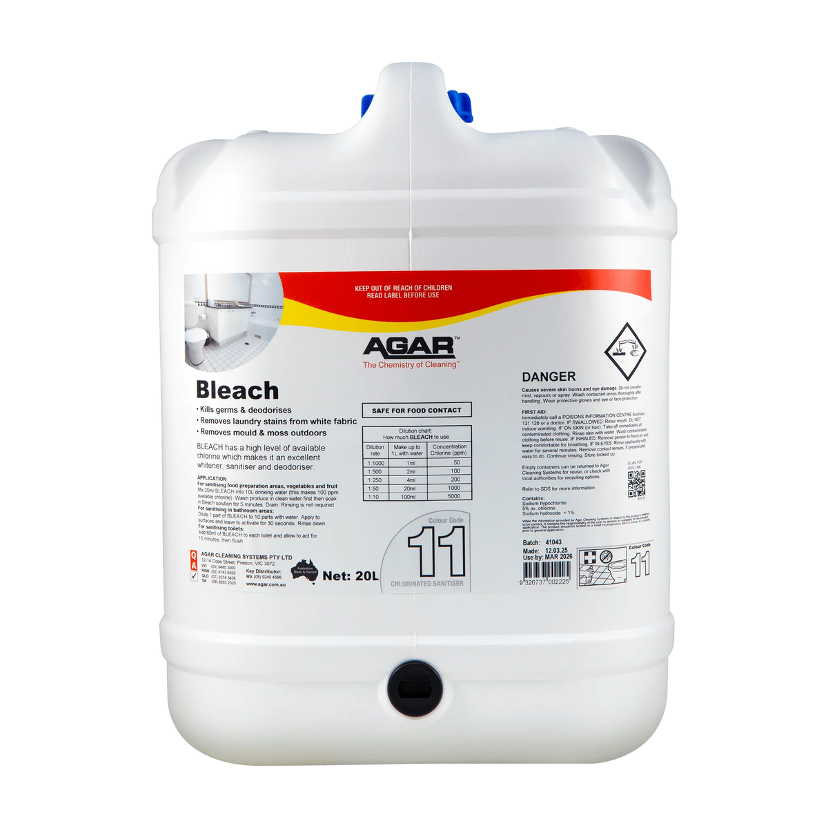 AGAR BLEACH