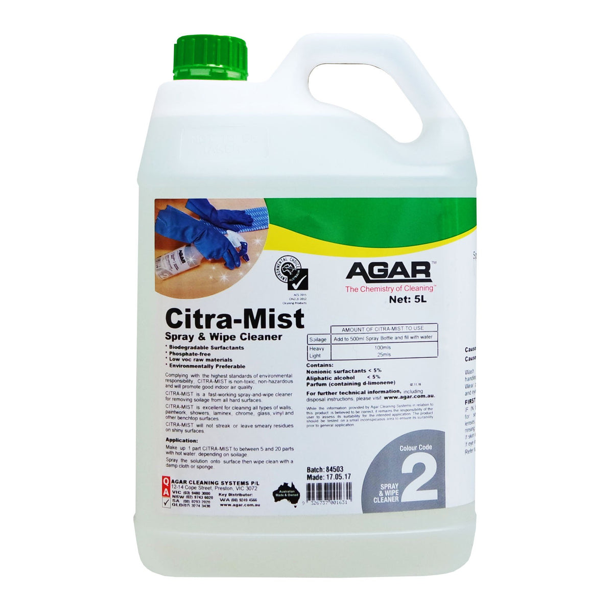 AGAR CITRA-MIST