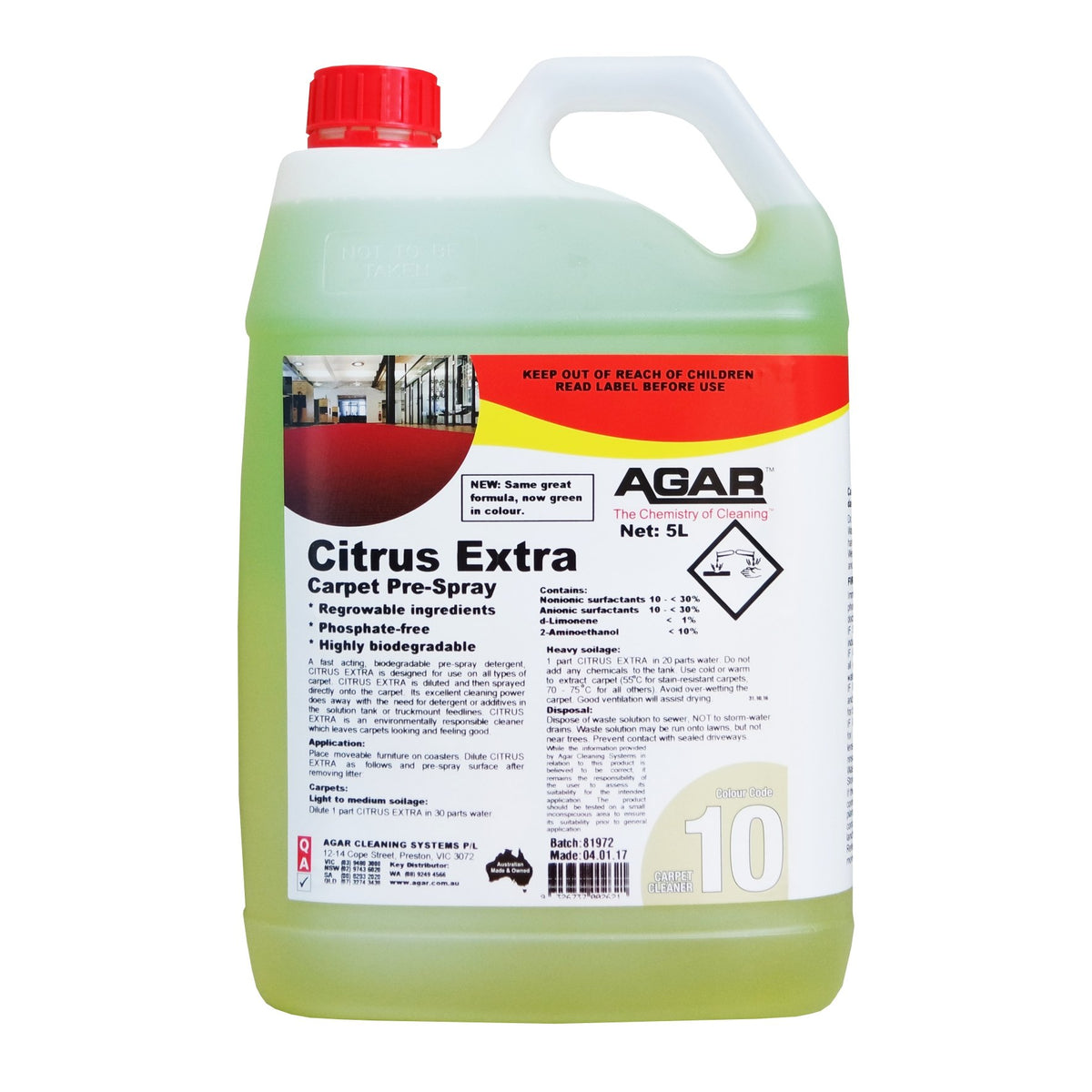 AGAR citrus extra