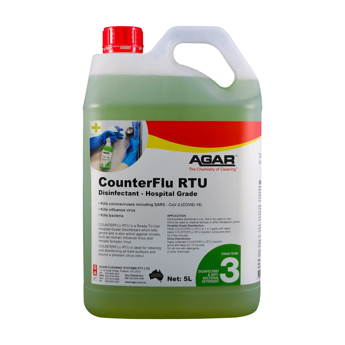 AGAR COUNTERFLU RTU