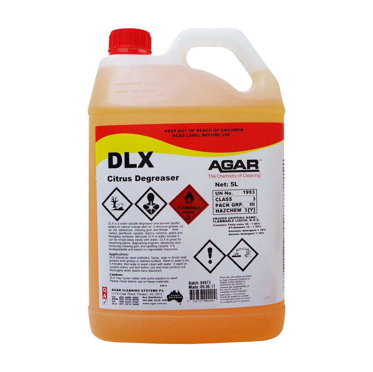 AGAR DLX CITRUS DEGREASER