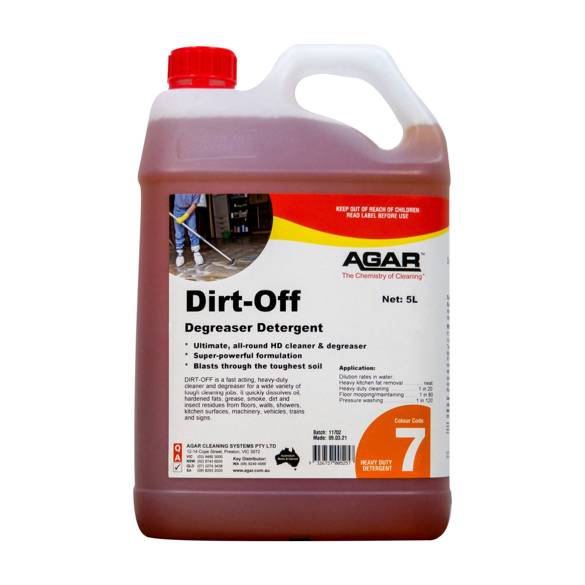 AGAR DIRT OFF