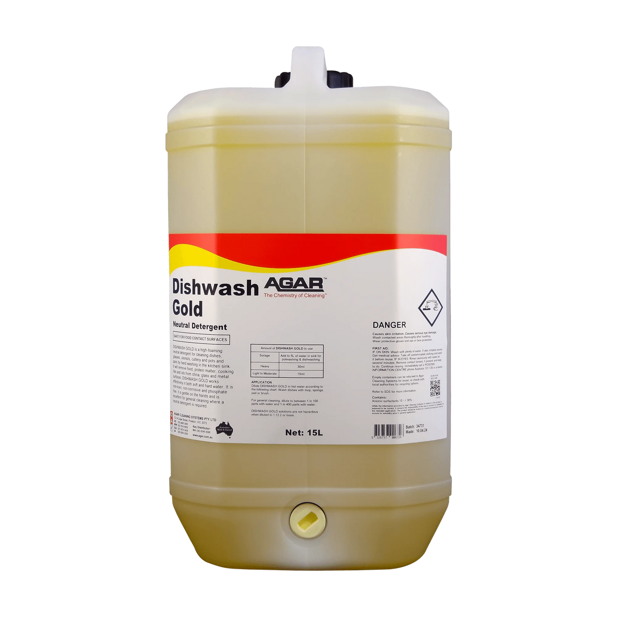 AGAR DISHWASH GOLD