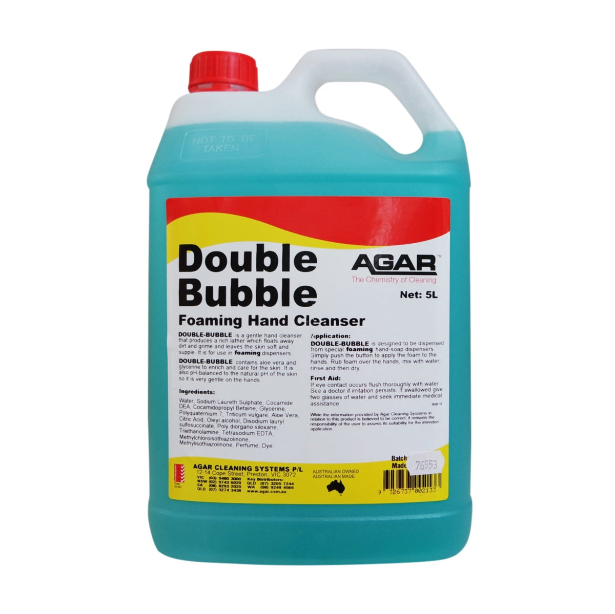 AGAR DOUBLE-BUBBLE