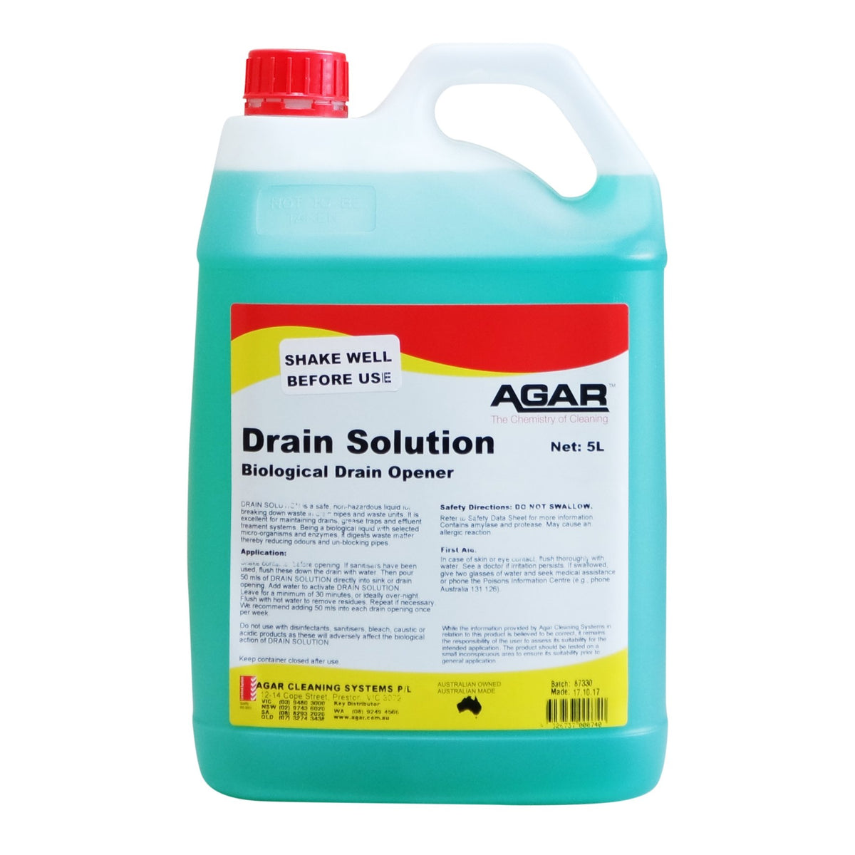AGAR DRAIN SOLUTION