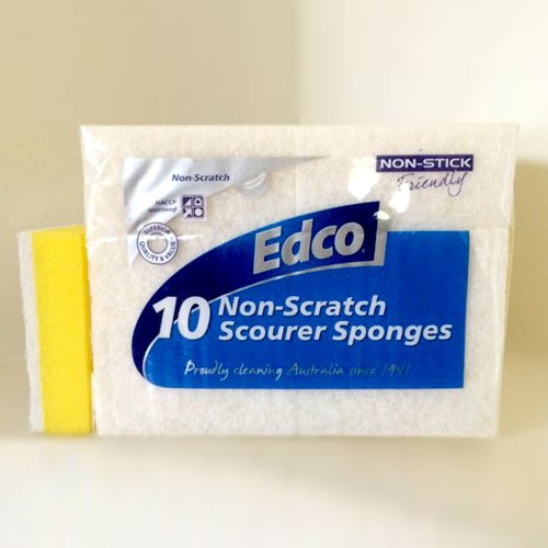 NON-SCRATCH SCOURER SPONGES by EDCO - 10 Pack (Copy)