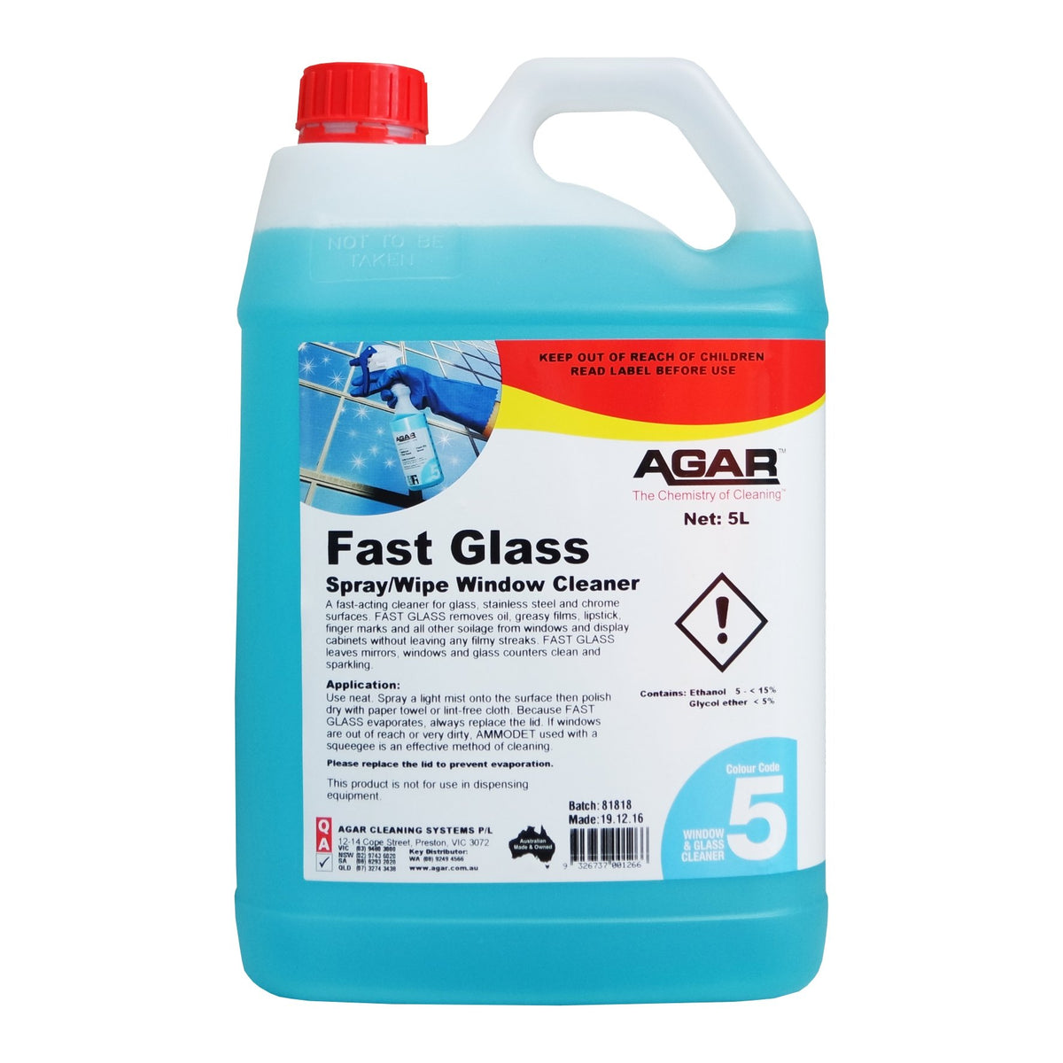 AGAR FAST GLASS