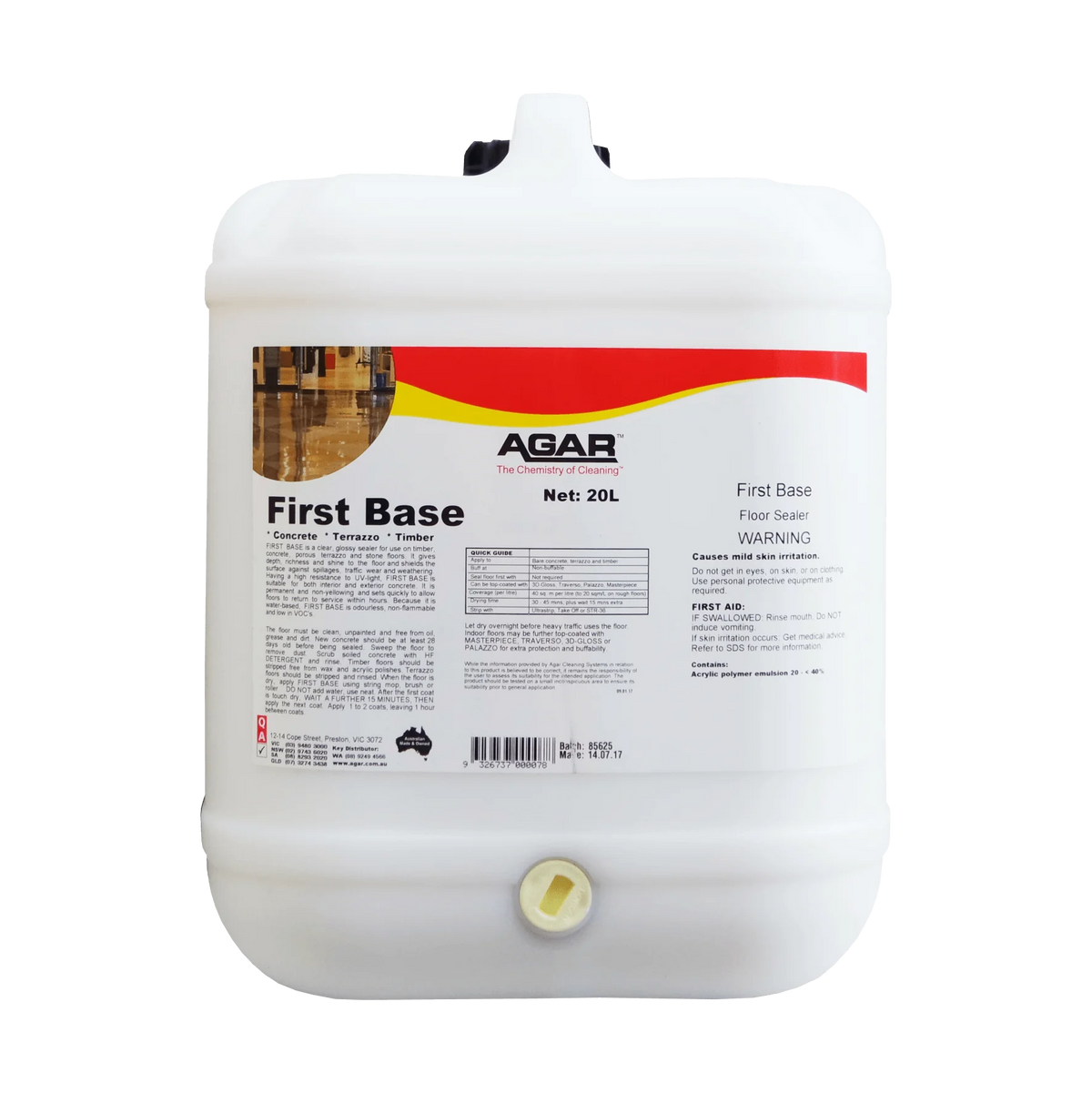 AGAR FIRST BASE