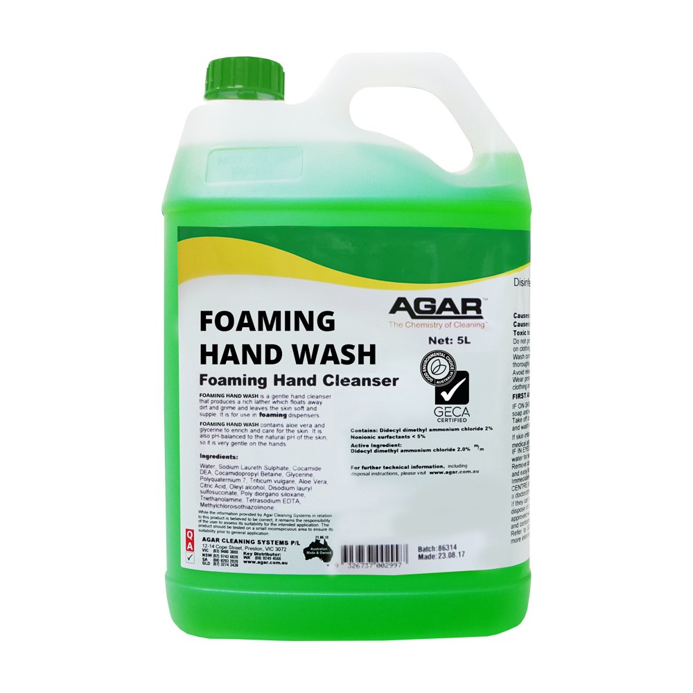 AGAR FOAMING HAND WASH