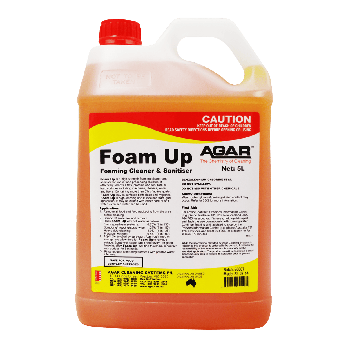 AGAR FOAM UP