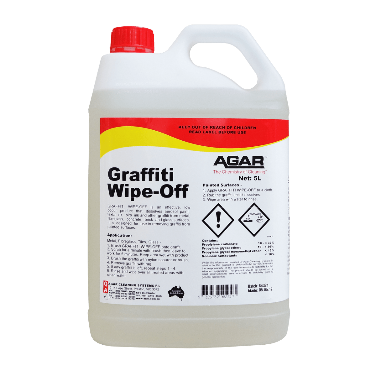 AGAR GRAFFITI WIPE OFF