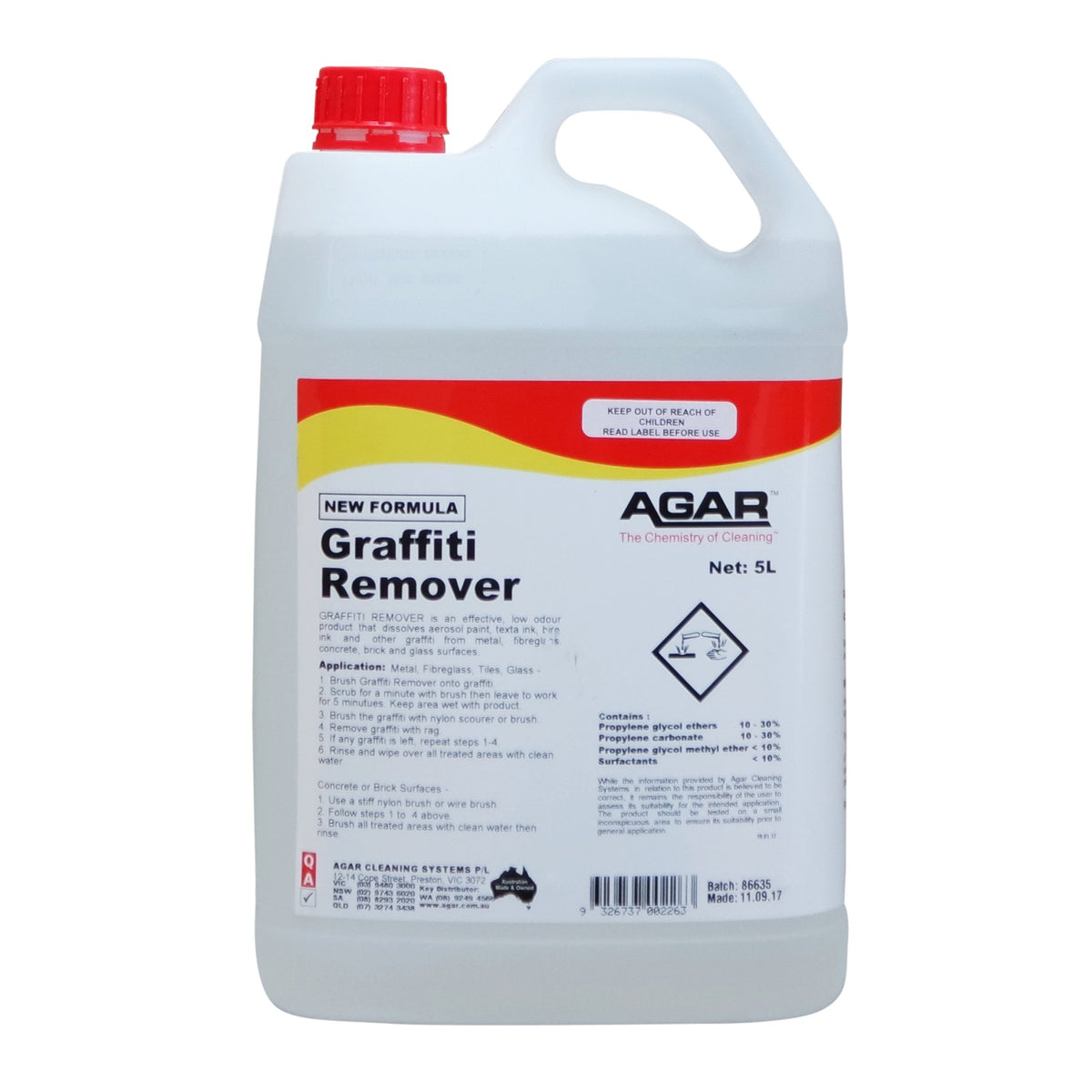 AGAR GRAFFITI REMOVER