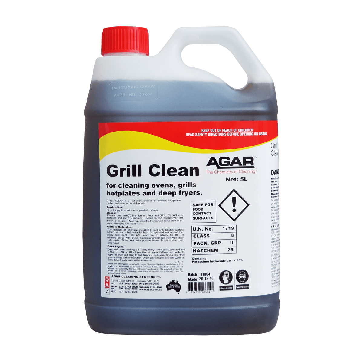 AGAR GRILL CLEAN