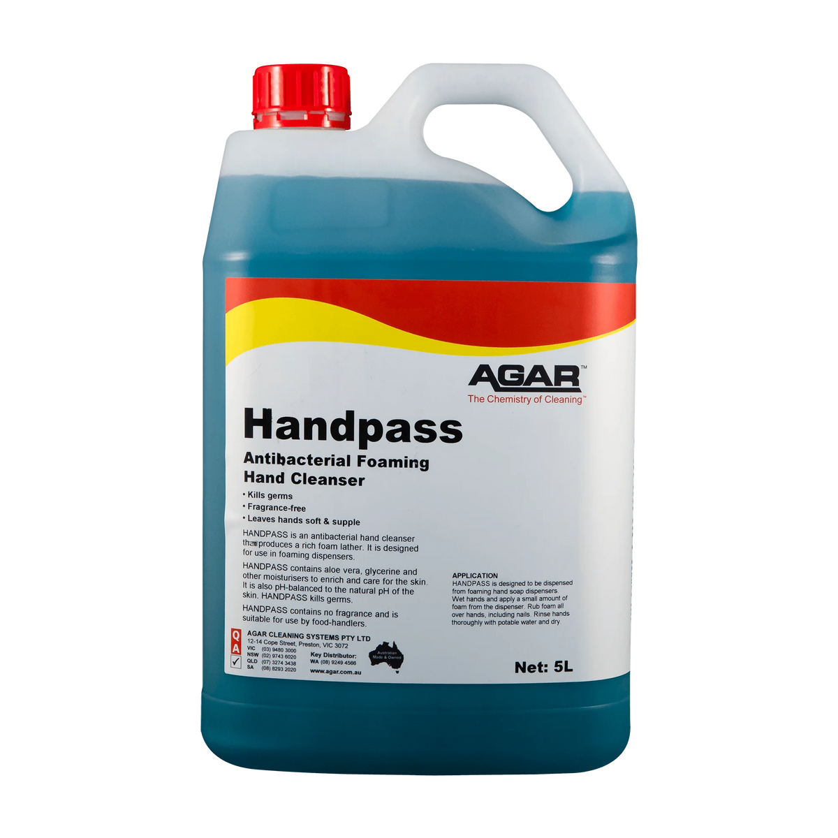 AGAR HANDPASS