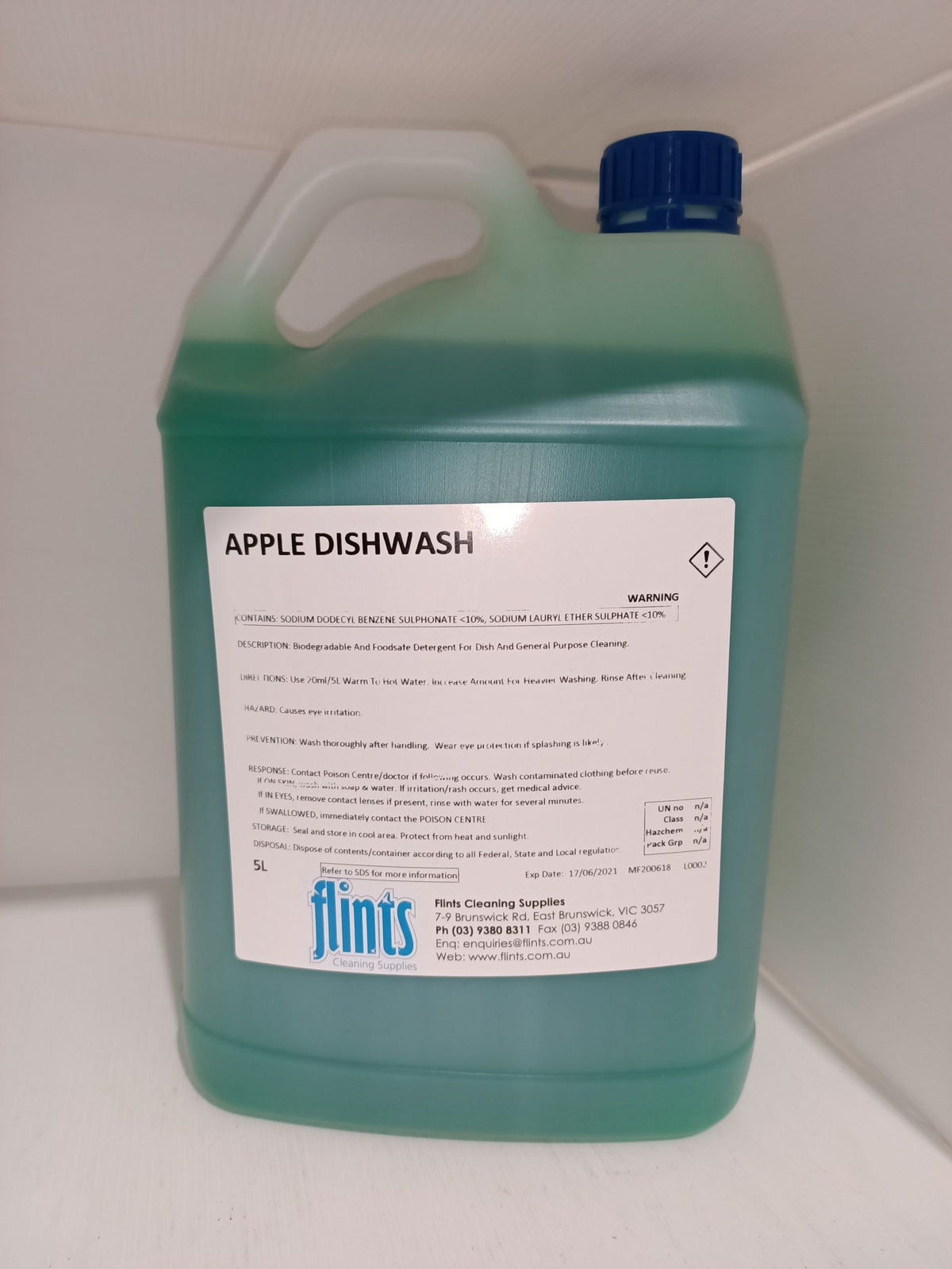 FLINTS: DISHWASH 15% DAISY GREEN APPLE