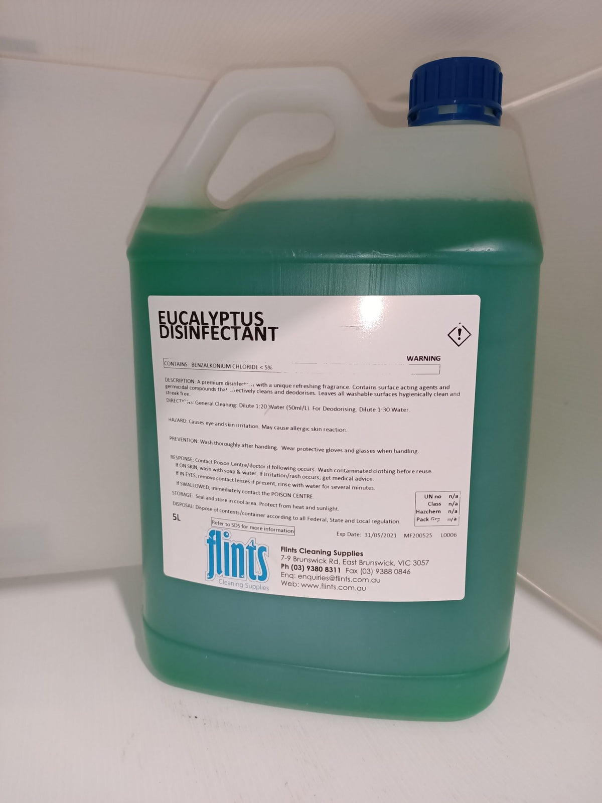FLINTS: DISINFECTANT