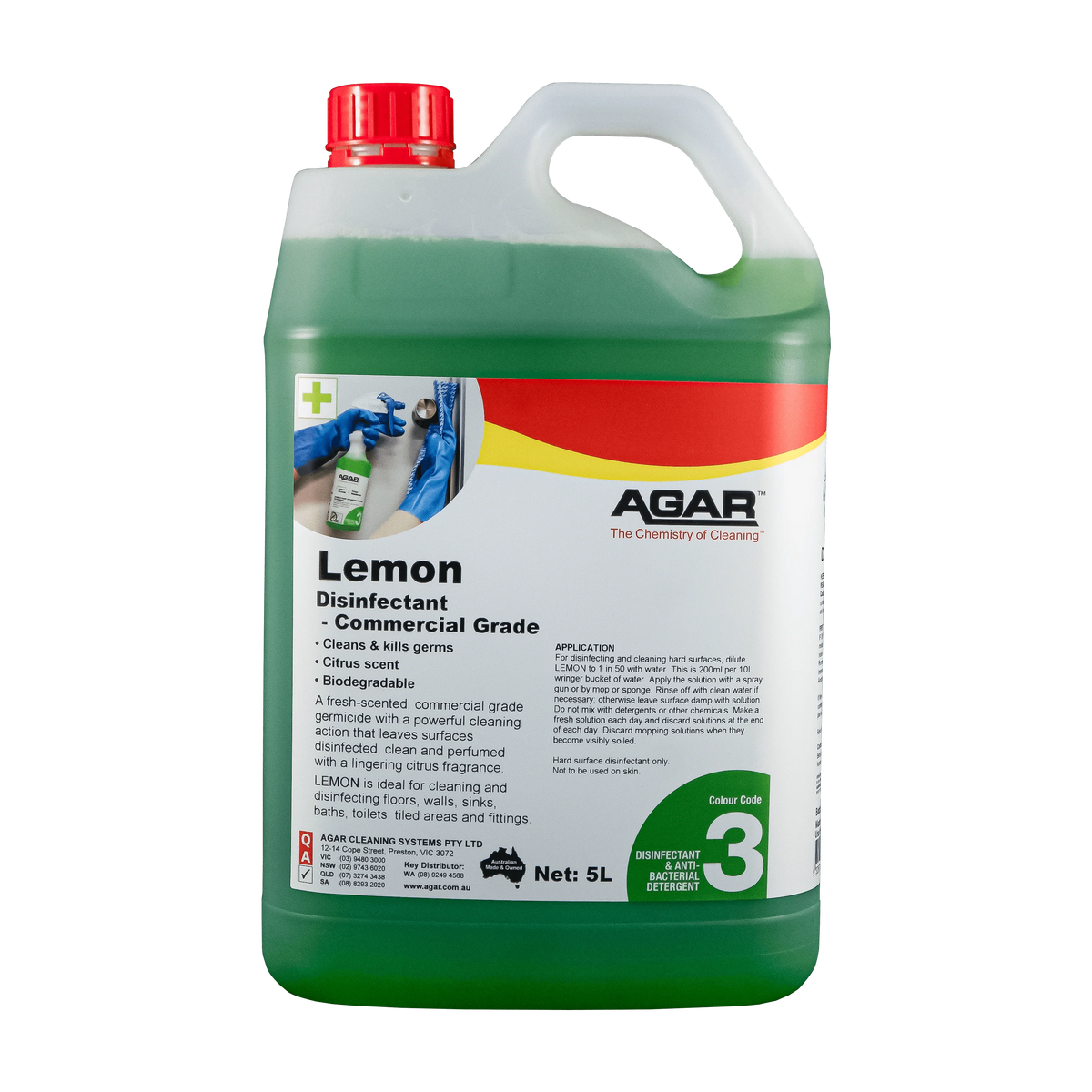 AGAR LEMON - DISINFECTANT