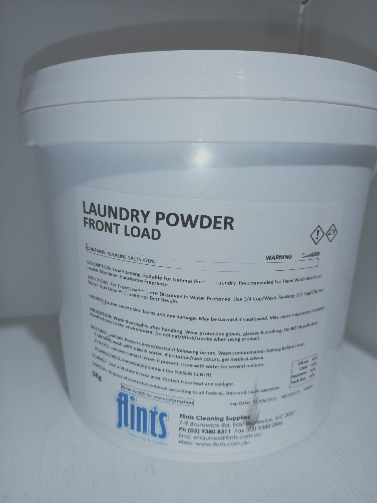 FLINTS: LAUNDRY POWDER FRONT LOADER
