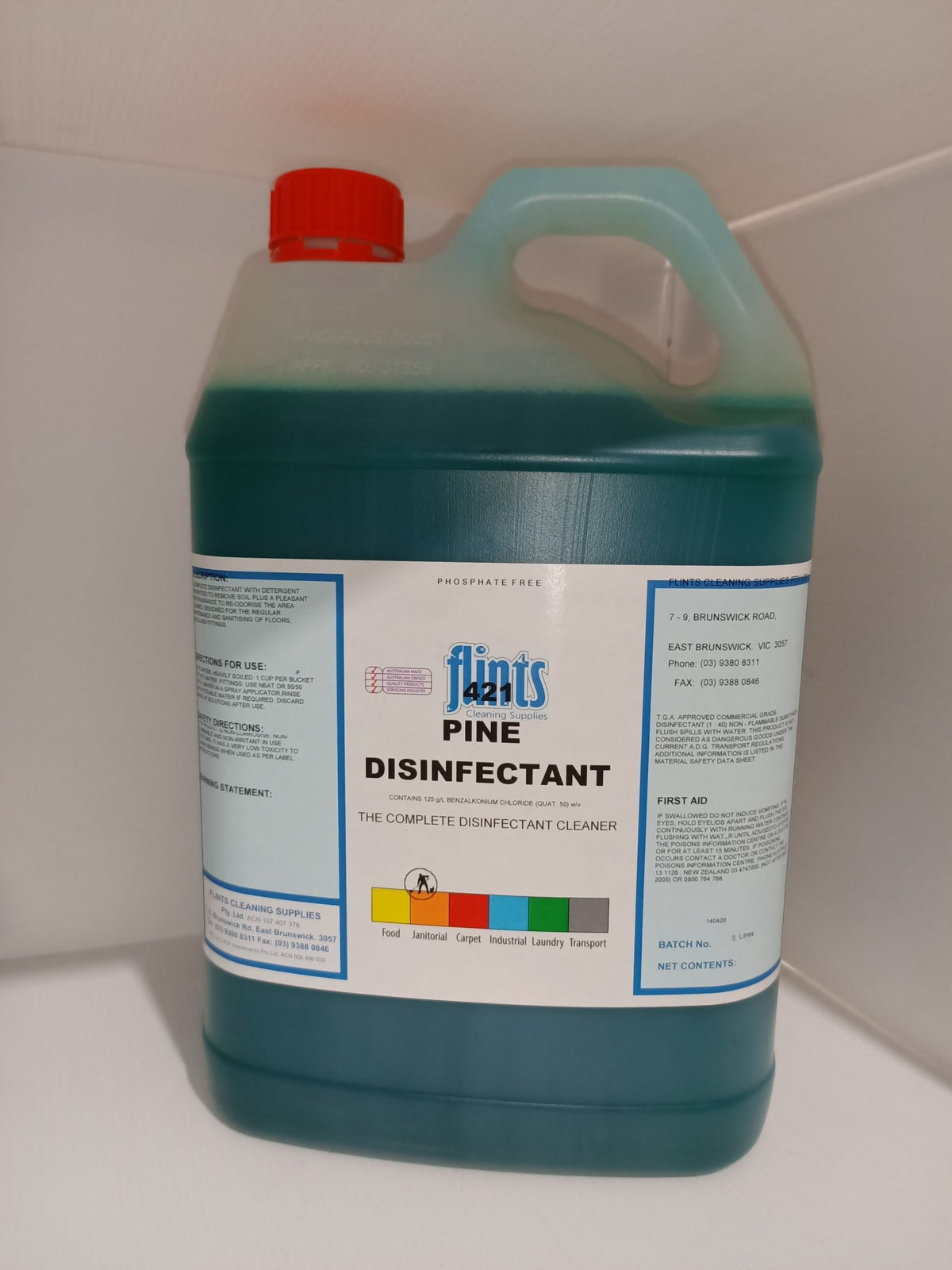 FLINTS: DISINFECTANT