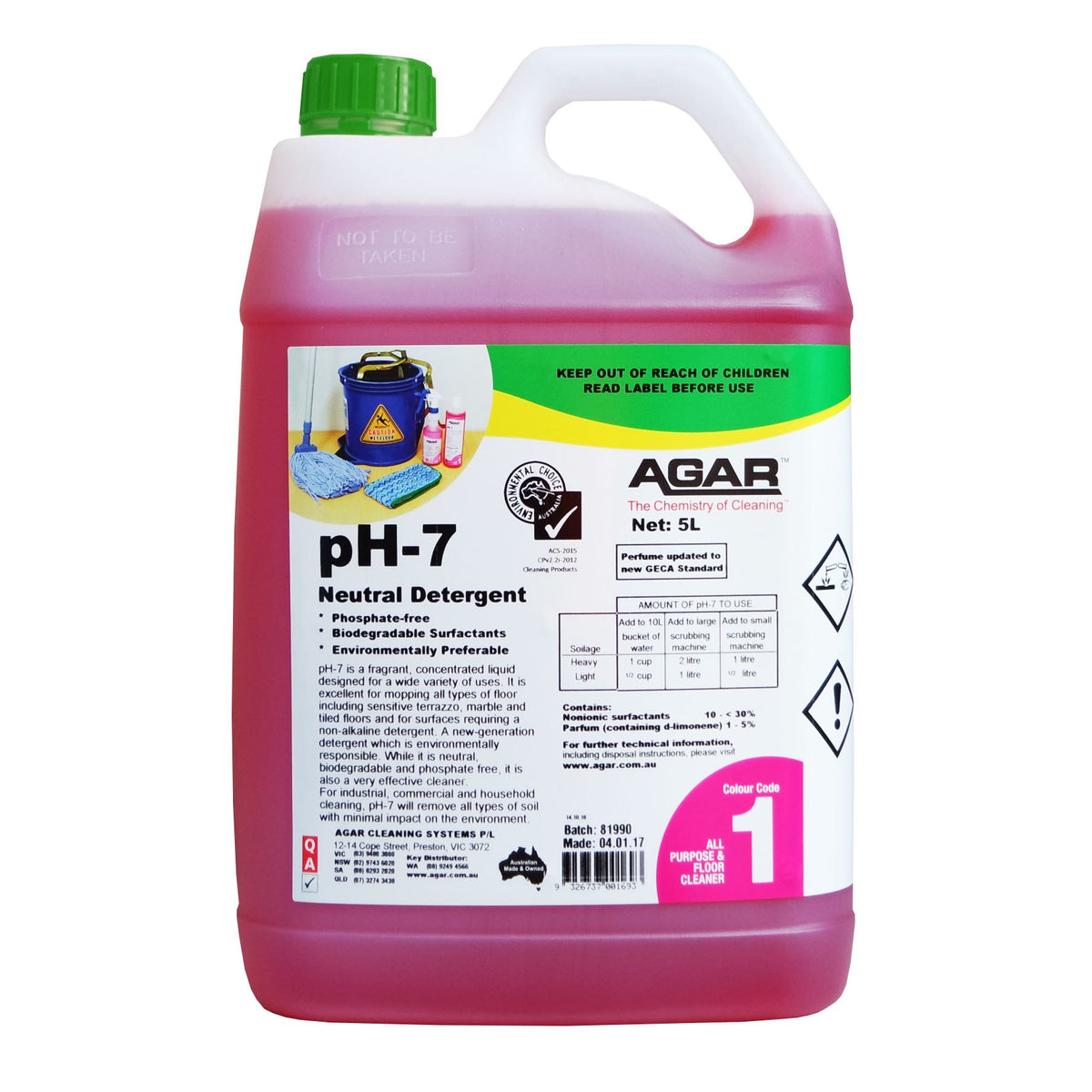 AGAR PH 7