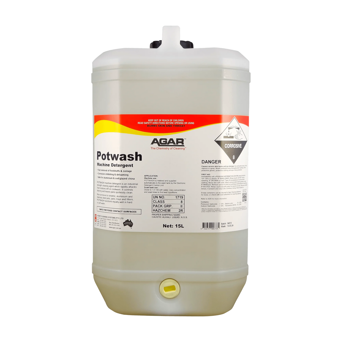 AGAR POTWASH