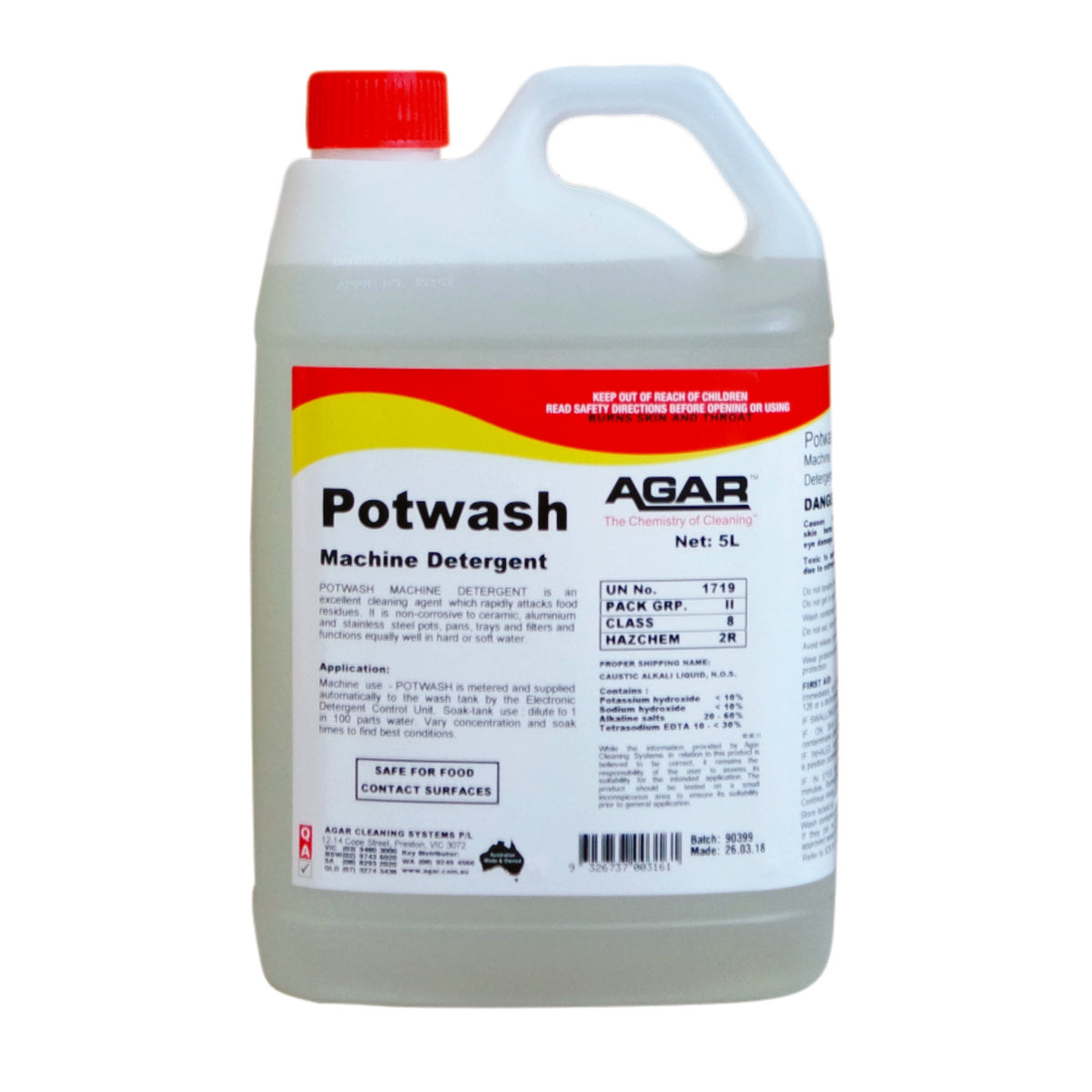 AGAR POTWASH