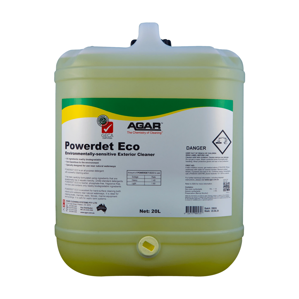 AGAR POWERDET ECO