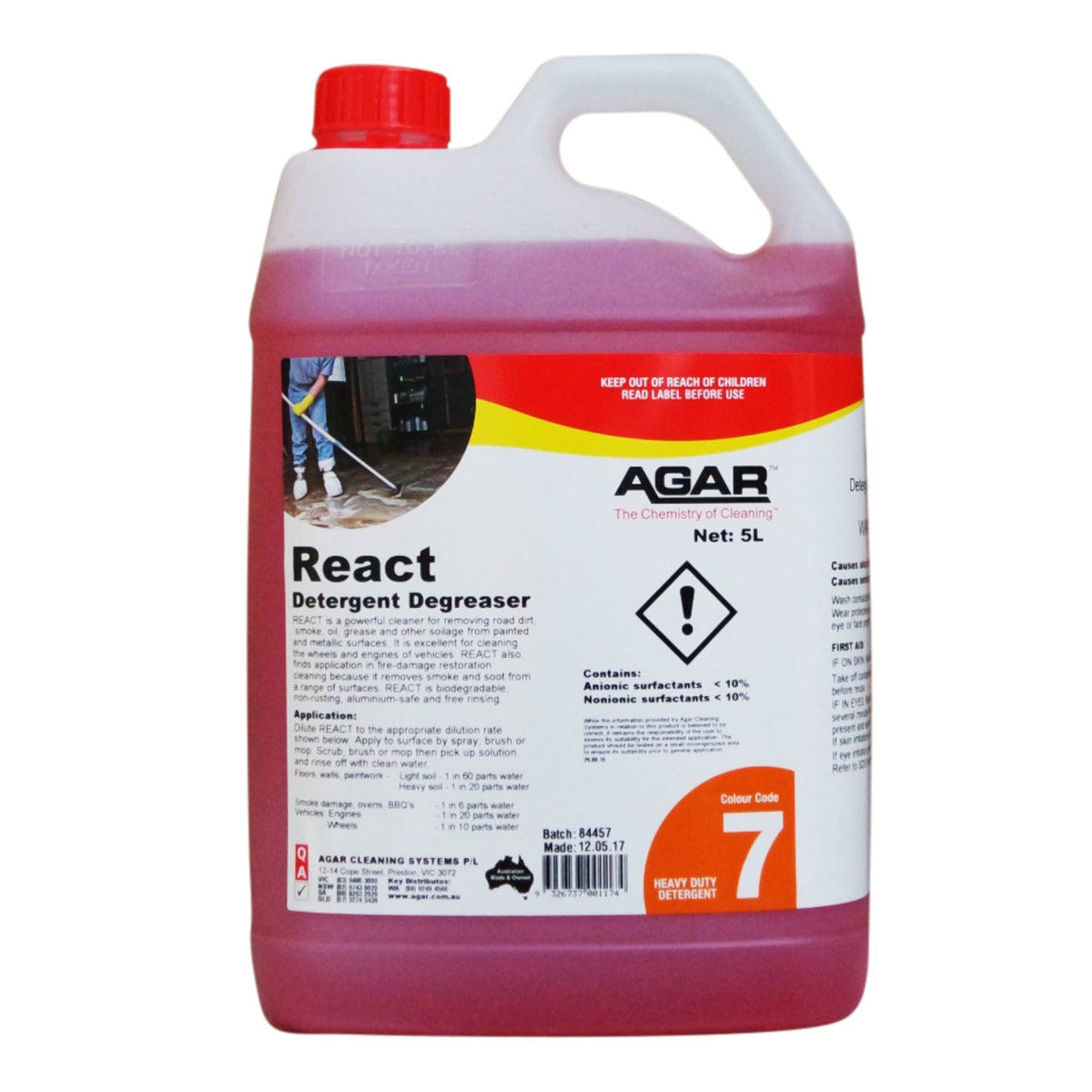 AGAR REACT
