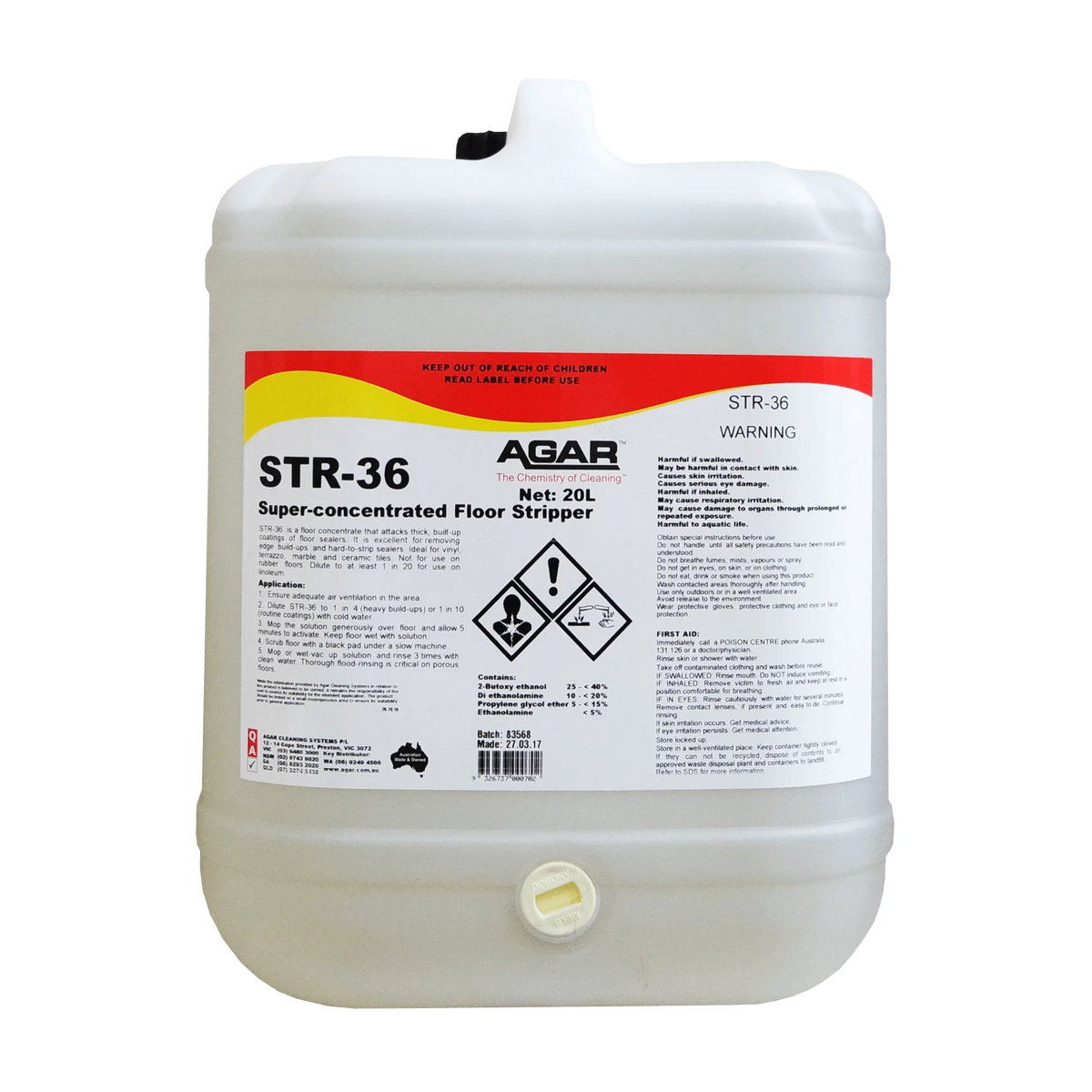 AGAR STR-36