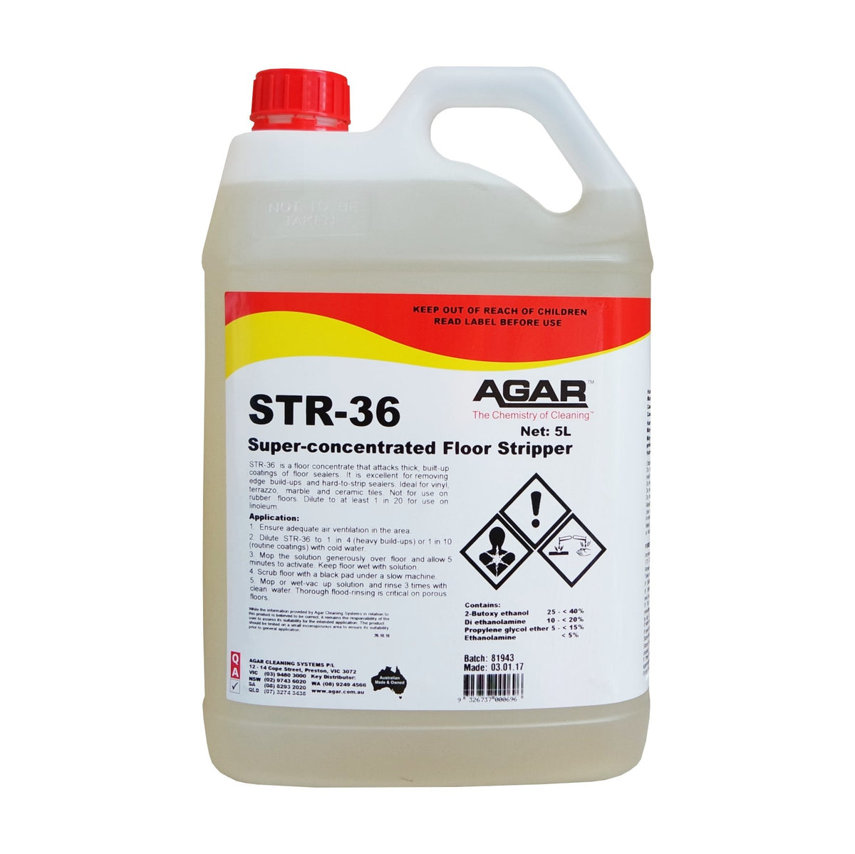 AGAR STR-36