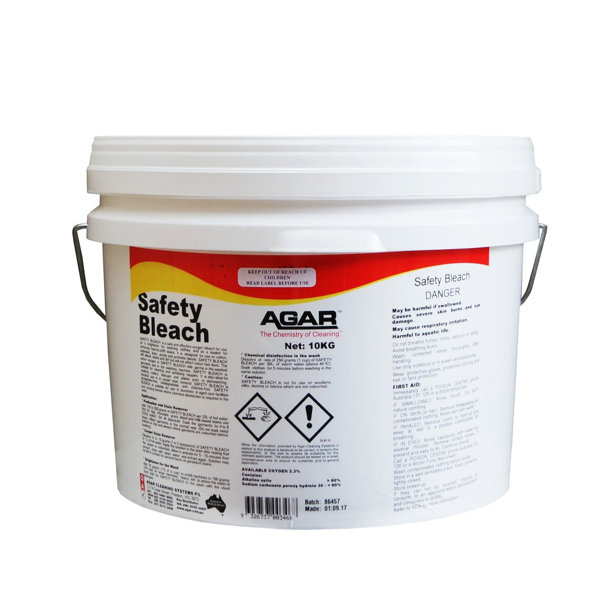 AGAR SAFETY BLEACH