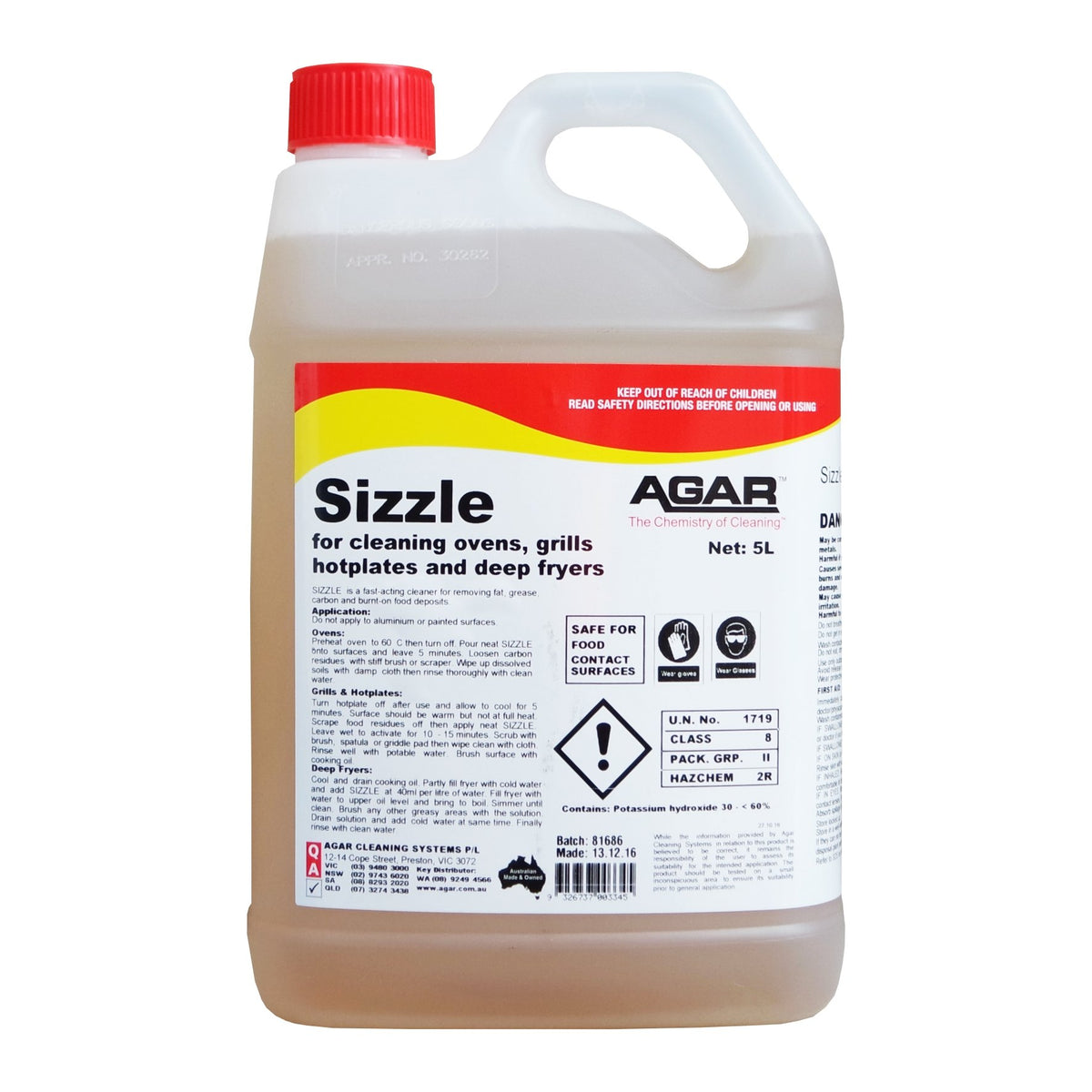 AGAR SIZZLE
