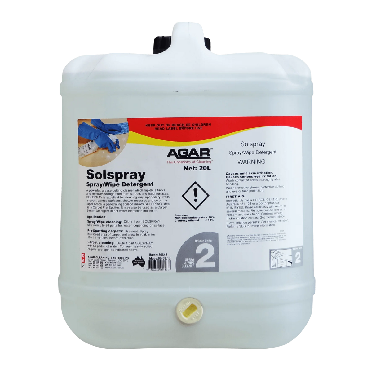 AGAR SOLSPRAY