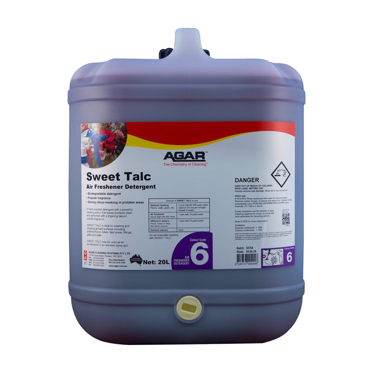 AGAR SWEET TALC