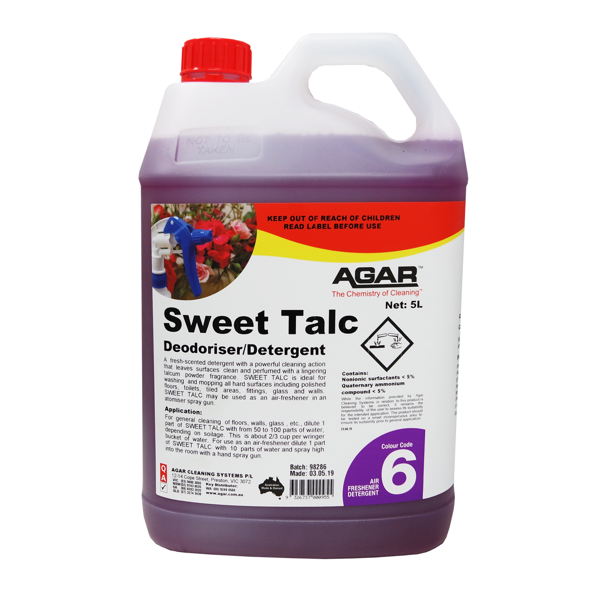 AGAR SWEET TALC