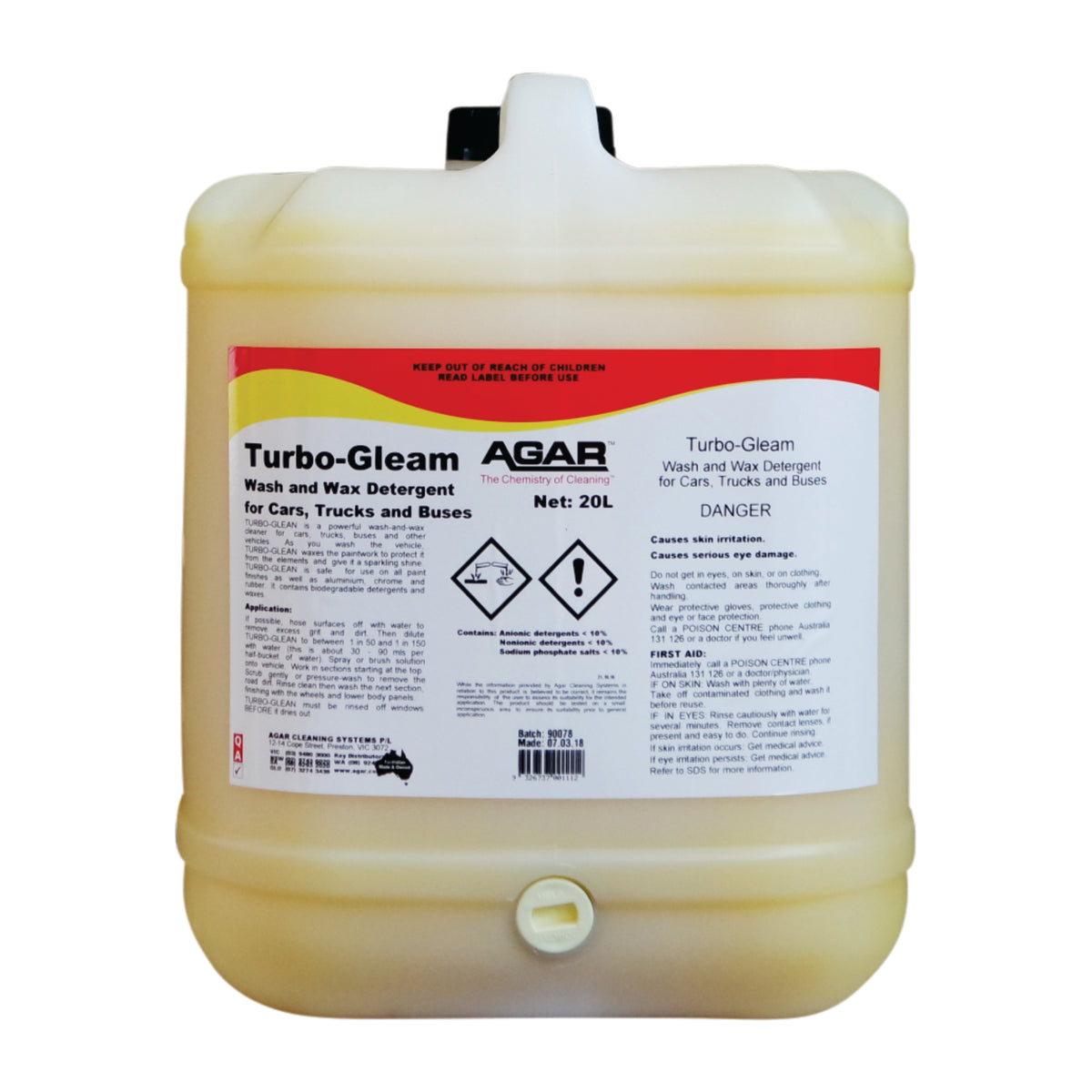 AGAR TURBO-GLEAM