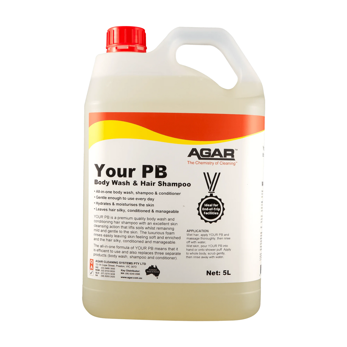 AGAR YOUR PB Body wash and shampoo