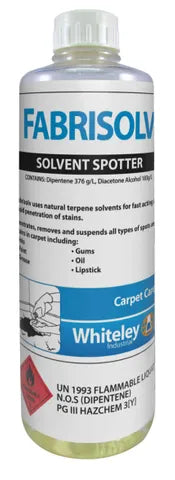 WHITLEY FABRISOLVE 5LT and 500ml