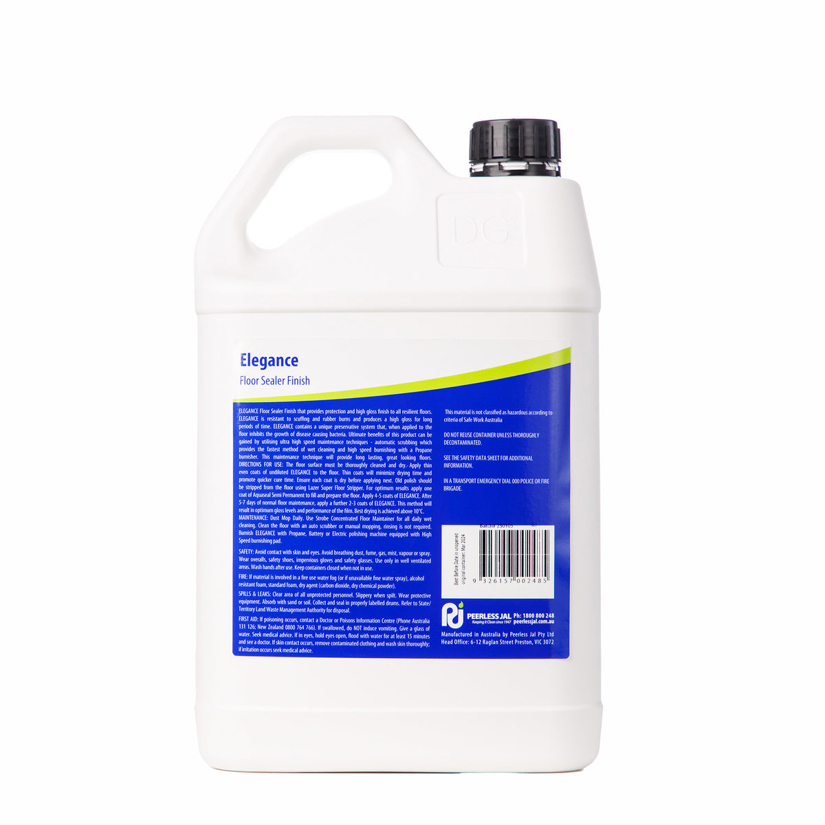 PEERLESS JAL ELEGANCE FLOOR SEALER FINISH