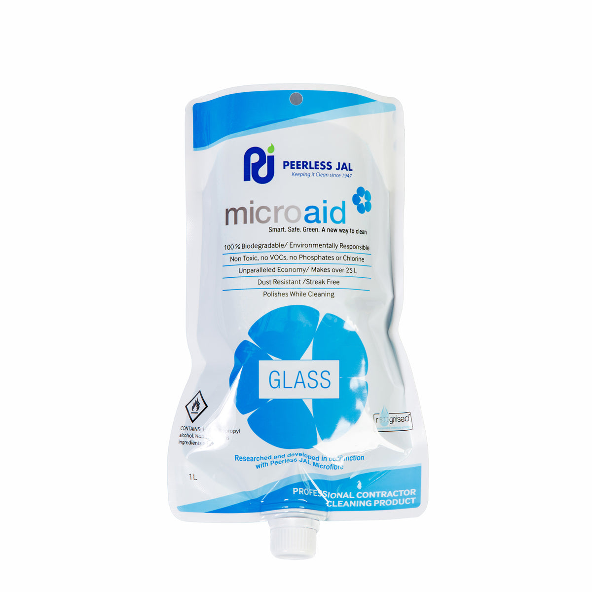 PEERLESS JAL MICROAID GLASS CLEANER