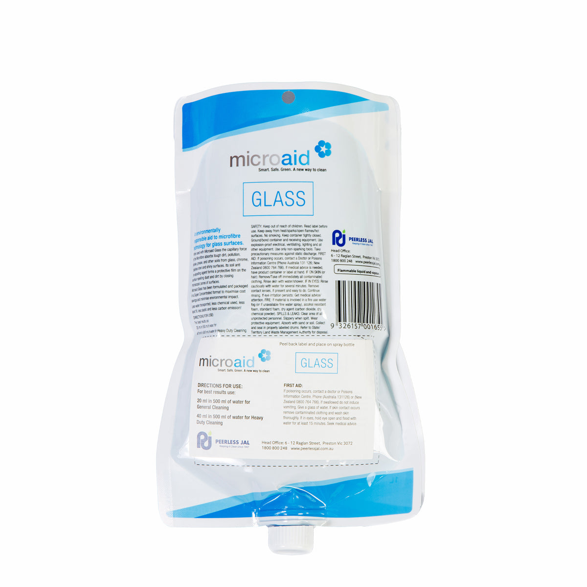 PEERLESS JAL MICROAID GLASS CLEANER