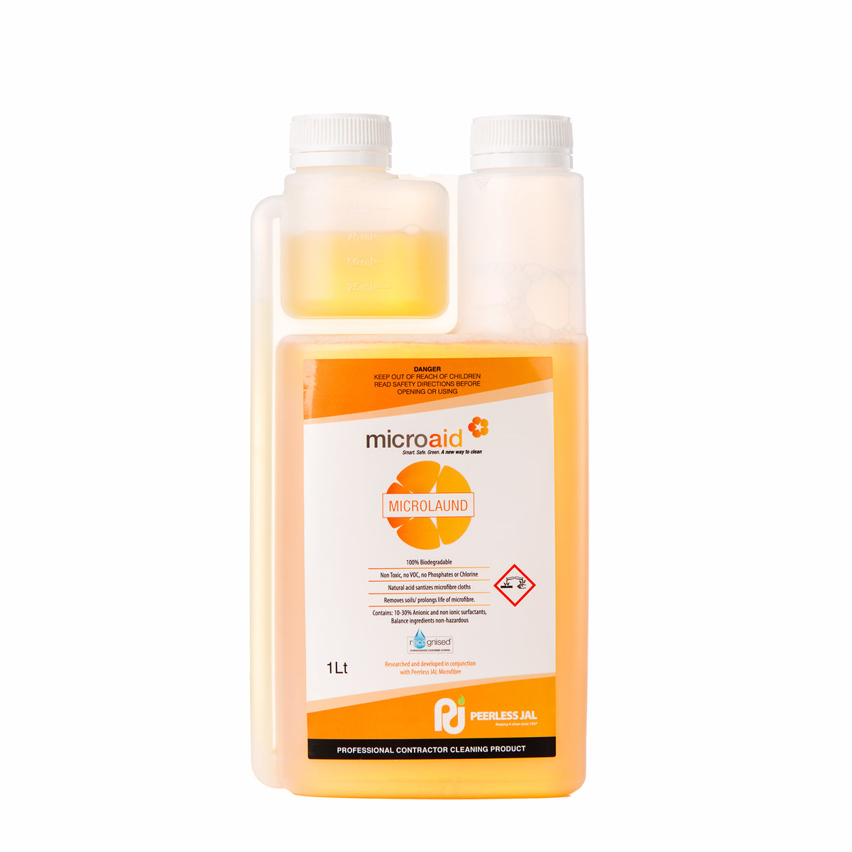 PEERLESS JAL MICROAID MICROLAUND LAUNDRY DETERGENT